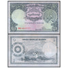 MYANMAR 1 KYAT 1953 P-42 UNC (MILD STAIN)