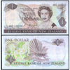 NEW ZEALAND 1 DOLLAR 1981-1992 P-169b XF GRADE