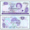 NEW ZEALAND 2 DOLLARS 1981-1992 P-170c USED GRADE