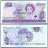 NEW ZEALAND 2 DOLLARS 1981-1992 P-170b XF GRADE