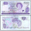 NEW ZEALAND 2 DOLLARS 1981-1992 P-170c USED