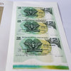 PAPUA NEW GUINEA 2 KINA 1989-91 P-5c UNC 3xUNCUT FOLDER