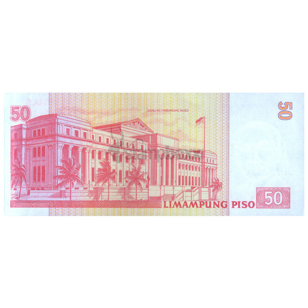 PHILIPPINES 50 PESOS 2001-13 P-193 UNC