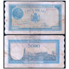 ROMANIA 5000 LEI 1944 P-55 GRADE