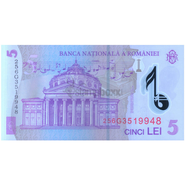 ROMANIA 5 LEI 2025 P-118 UNC POLYMER