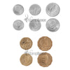 SAMOA 10-20-50 SENE 2 & 5 TALA 2011 KM#168 - 178 UNC FULL SET