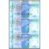 SEYCHELLES 10 RUPEES 2013 P-42 UNC UNCUT OF 3