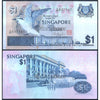 SINGAPORE 1 DOLLAR 1976 P-9(1) XF+ GRADE