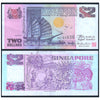 SINGAPORE 2 DOLLARS 1997 P-34 USED