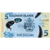 SOLOMON ISLANDS 5 DOLLARS 2019 P-38(1) UNC POLYMER