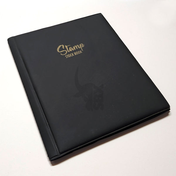 INDIAN MADE STAMP ALBUM - BLACK