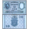 SWEDEN 10 KRONER 1953-1962 P-43 USED