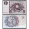 SWEDEN 5 KRONER 1955-1961 P-42 XF