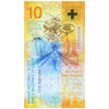 SWITZERLAND 10 FRANCS 2016 P-75b UNC HYBRID