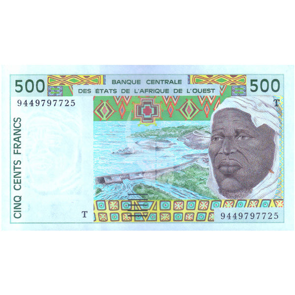 TOGO - WEST AFRICAN STATES 500 FRANCS 2002 P-810T UNC