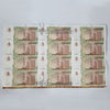 TRANSNISTRIA 1 RUBLE 2007 P-42a UNCUT OF 12 - ERROR - SOLID