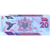 TRINIDAD & TOBAGO 20 DOLLARS 2020 P-63 UNC POLYMER