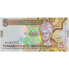 TURKMENISTAN 5 MANAT 2012 P-30 UNC