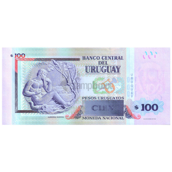 URUGUAY 100 PESOS 2019 P-95 UNC