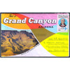 USA GRAND CANYON POSTCARD SHEETS USED
