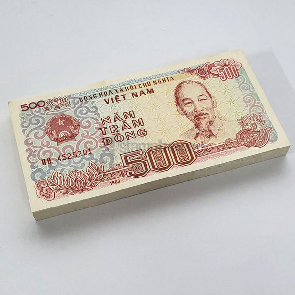 VIETNAM 500 DONG 1988 P-101 UNC BUNDLE