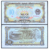 VIETNAM 10 DONG 1980 P-86 aUNC GRADE