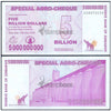 ZIMBABWE 5.000.000.000 DOLLAR 2008 P-61 UNC WITH STAIN