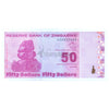 ZIMBABWE 50 DOLLARS 2009 P-96 UNC