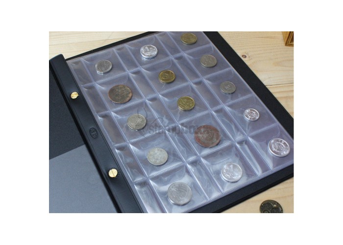 Coin album (Direct Insert) with Capacity of 120 Coins