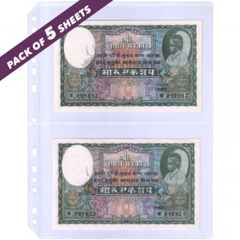 2 Divider - Transparent Banknote Album Refill