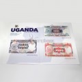 UGANDA 5000-500-1000 SHILLINGS 1985-86 UNC