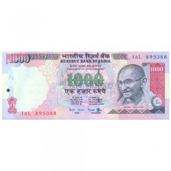 INDIA 1000 RUPEES 2000-09 P-94b UNC