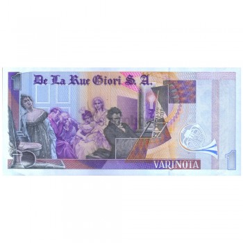 TEST NOTE - DE LA RUE - BEETHOVEN - 1 SPECIMEN  UNC - RARE