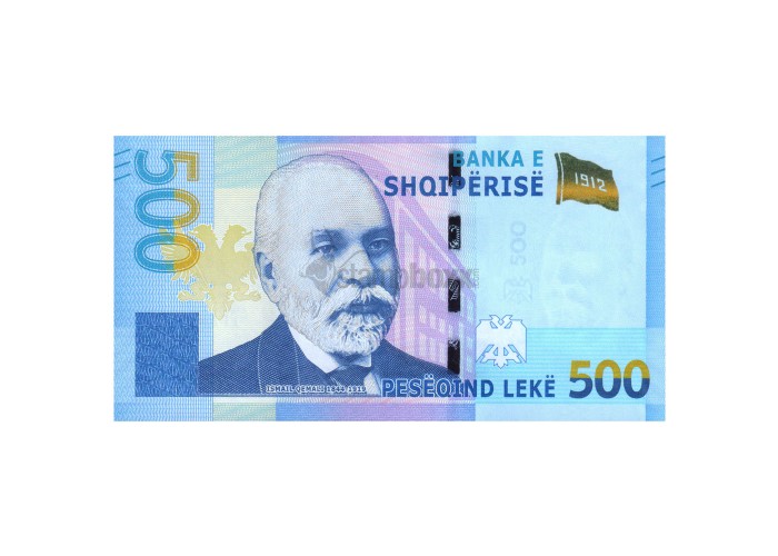 ALBANIA 500 LEKE 2022 P-NEW UNC