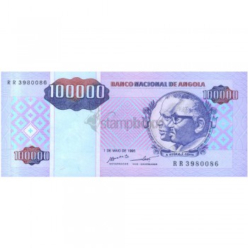 ANGOLA 100 000 KWANZAS 1995 P-139 UNC
