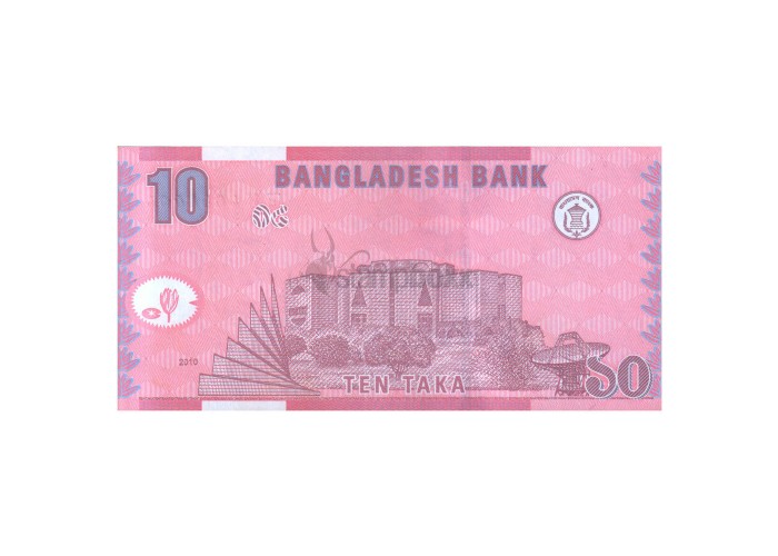 BANGLADESH 10 TAKA 2010 P-47c UNC