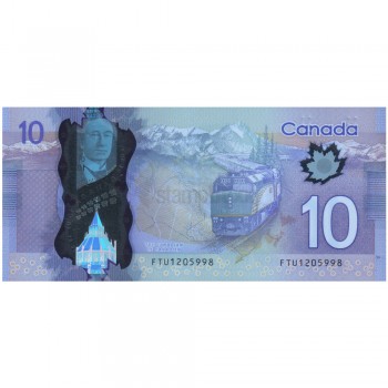 CANADA 10 DOLLARS 2013 P-107c UNC POLYMER