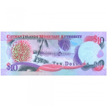 CAYMAN ISLANDS 10 DOLLARS 2005 P-35 UNC