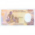 CONGO REPUBLIC 500 FRANCS 1990 P-8c UNC