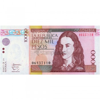 COLOMBIA 2000 2,000 PESOS 2013 P 457 UNC 