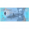 COOK ISLANDS 3 DOLLARS 2021 P-NEW UNC POLYMER