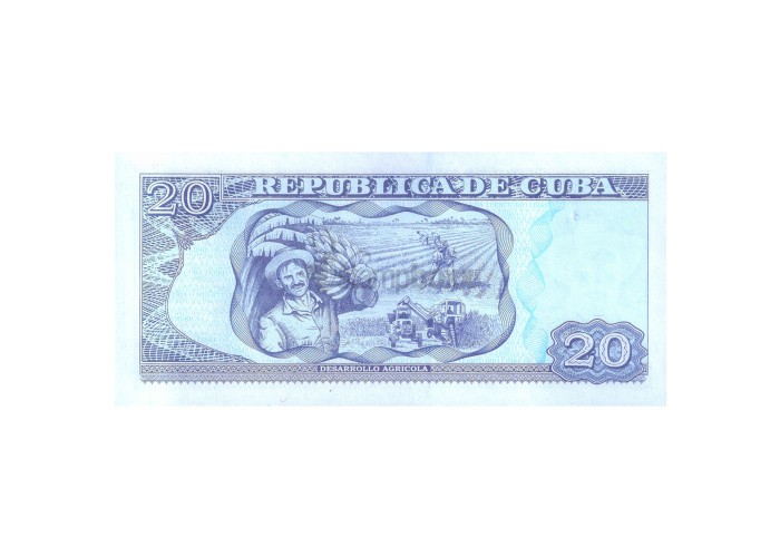 CUBA 20 PESOS 2016 P-122 UNC