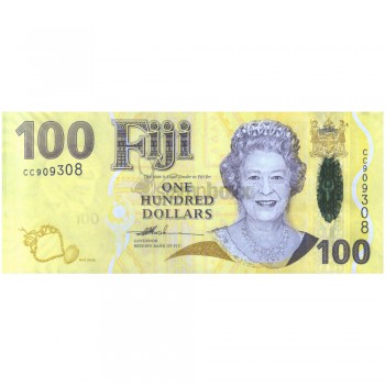 FIJI 100 DOLLARS 2007 P-114 UNC
