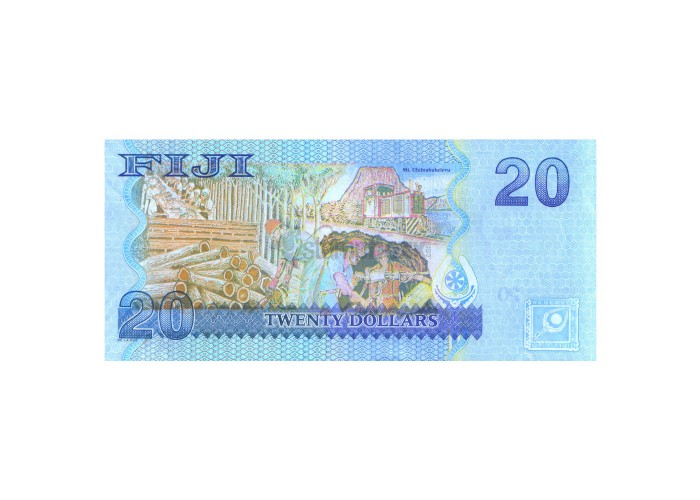 FIJI 20 DOLLARS 2007 P-112 UNC