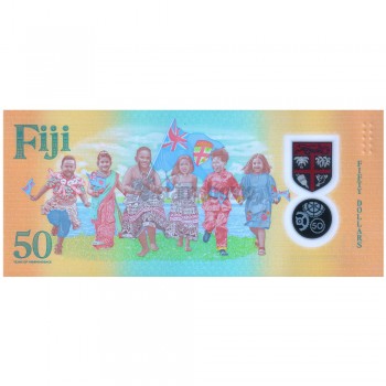 FIJI 50 DOLLARS 2020 P-NEW POLYMER UNC