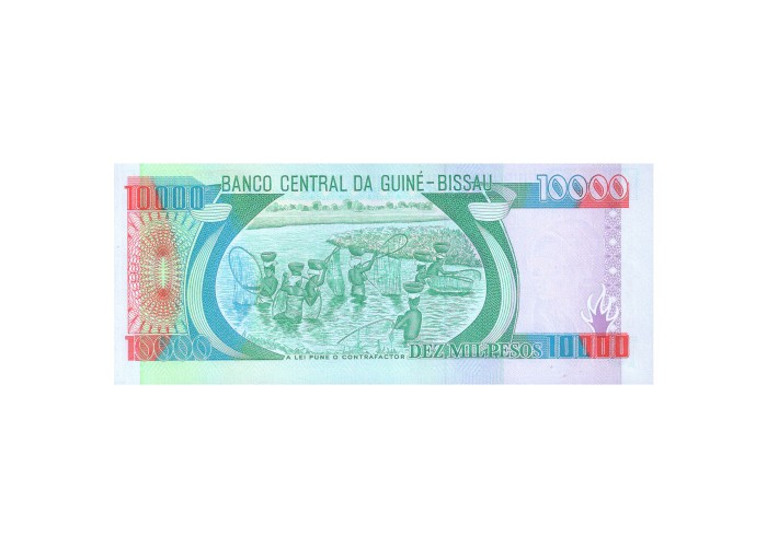 GUINEA BISSAU 10000 PESOS 1993 P-15b UNC