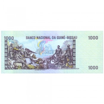 GUINEA BISSAU 1000 PESOS 1978 P-8b UNC