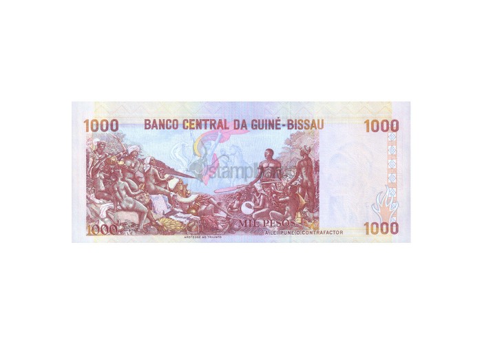 GUINEA BISSAU 1000 PESOS 1993 P-13b UNC