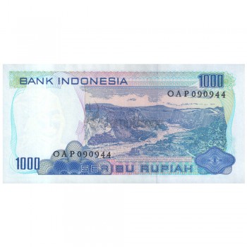 INDONESIA 1000 RUPIAH 1980 P-119 UNC