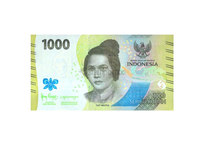 INDONESIA 1000 RUPIAH 2022 P-162 UNC